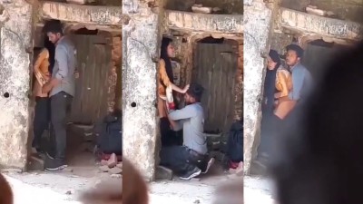 College Couple Hot – Outdoor Fucking Video